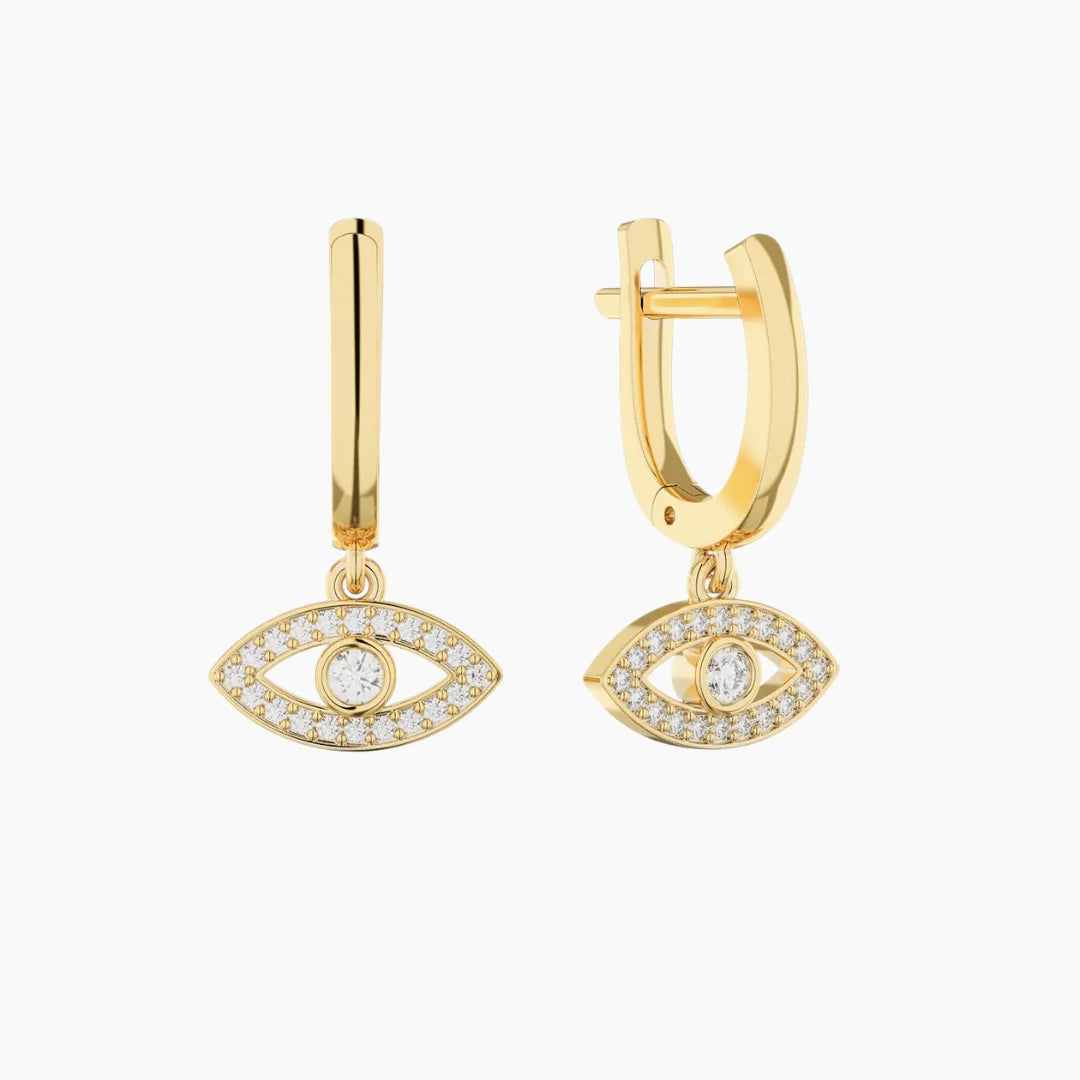 Evil Eye Classic Drop Earrings