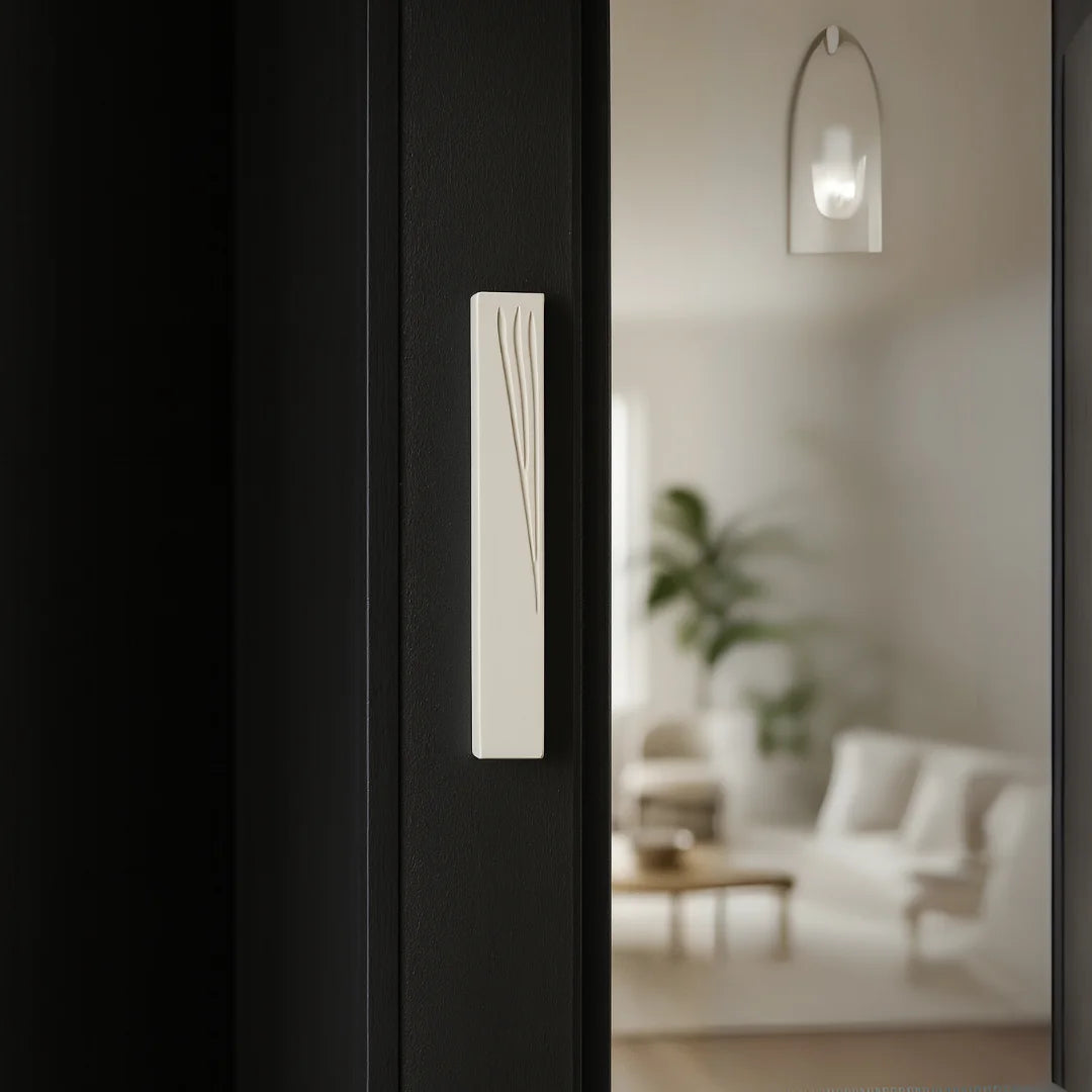 Minimalist & Modern Mezuzah - Concrete Collection