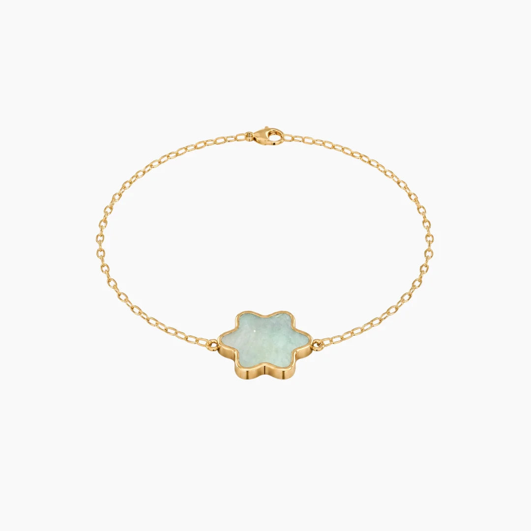 Tyferet Symbol Mother of Pearl Bracelet