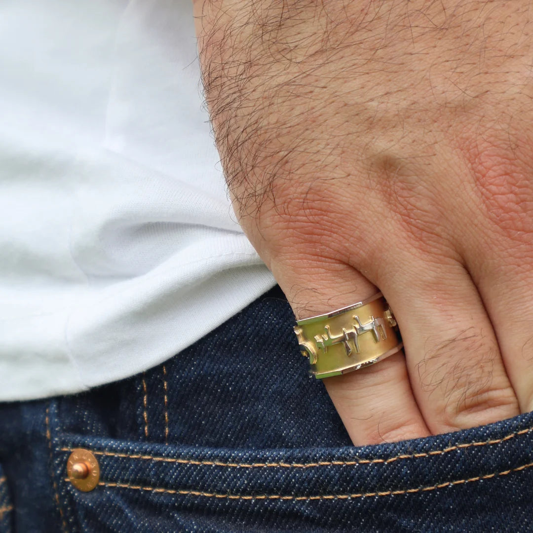 Anillo Ani Ledodi de oro de 14 quilates