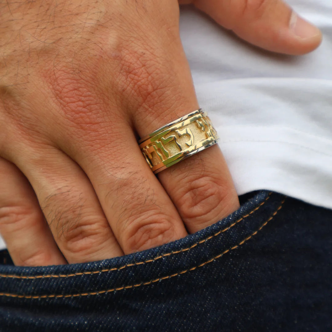 Timeless 14K Gold Ani Ledodi Spinning Ring