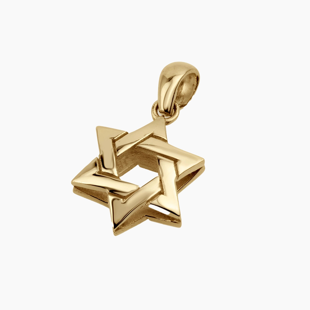 Sacred Divine 14K Gold Star of David Pendant
