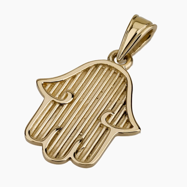 Colgante Hamsa de oro de 14 quilates Devotion