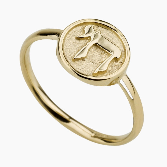 Bague Chai en or 14 carats Heritage