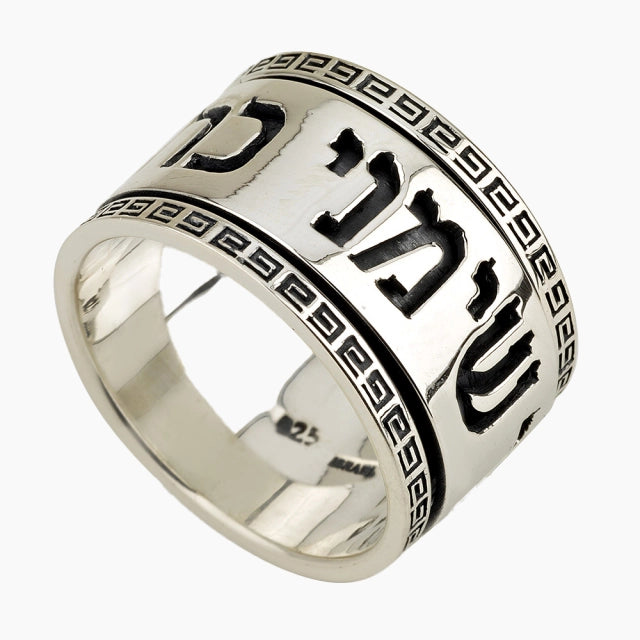 Anillo giratorio Heritage Silver Love