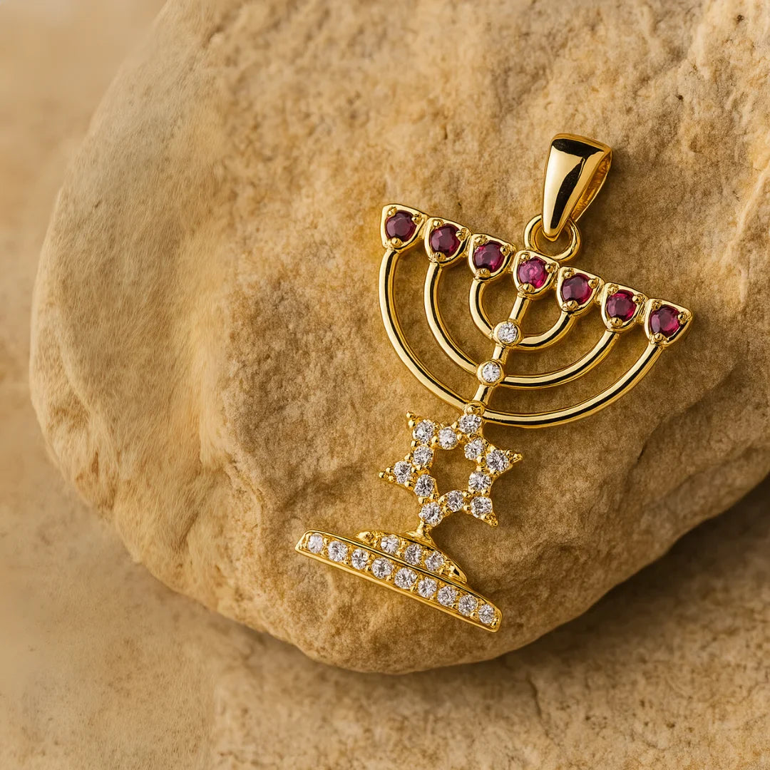 Menorah Pendants
