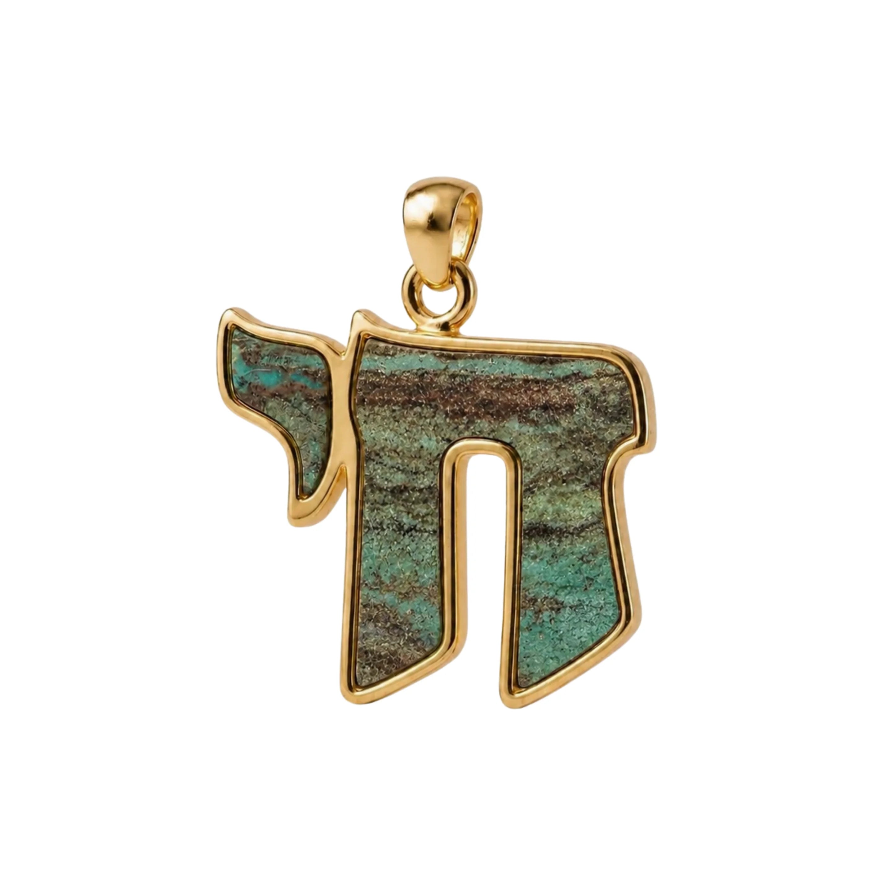 14K Gold Desert Green