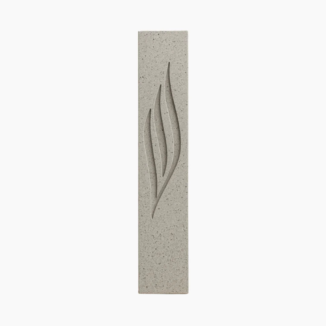 Modern Mineral Concrete Mezuzah - Concrete Collection