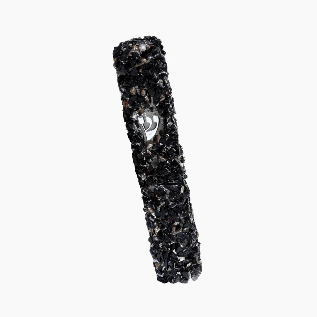 Onyx Gemstone Mezuzah - Eternal Collection