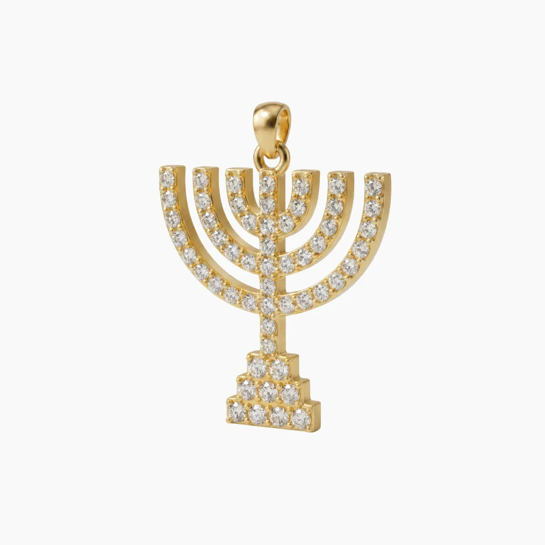 Classic Menorah Pendant