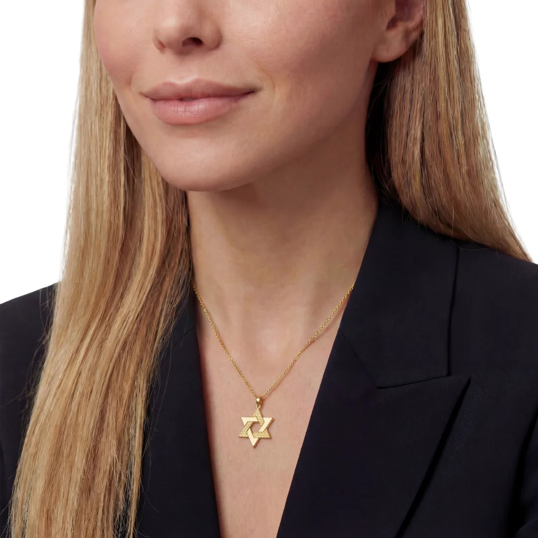 Pendentif étoile de David, Mur de Jérusalem