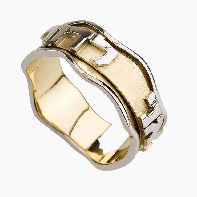 Blessed 14K Gold Ani Ledodi Spinning Ring